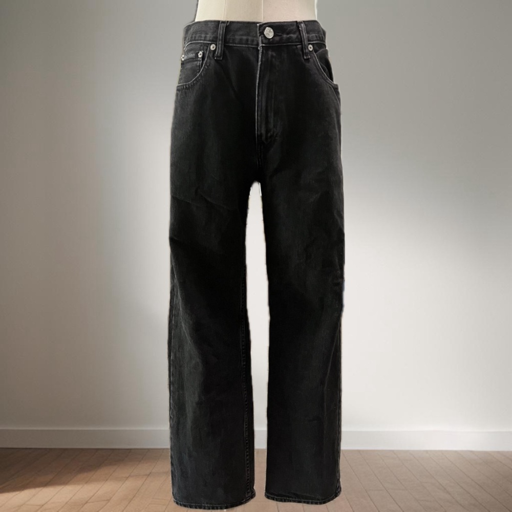 Calvin Klein Black Straight Leg Jeans Size 30